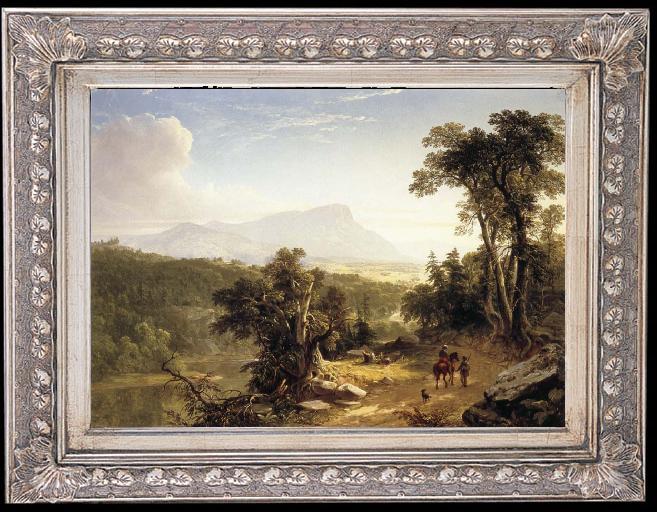 Asher Brown Durand Landscape composition in the catskills